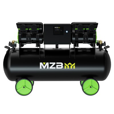 Pèmanan Eman Varyab Frekans lwil oliv gratis Air Compressor 120 lit